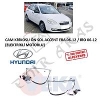 CAM KRİKOSU ÖN SOL ACCENT ERA 06-12 RİO 06-12 (ELEKTRİKLİ MOTORLU)