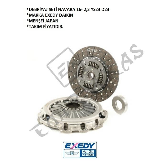 DEBRİYAJ SETİ NAVARA 16- 2,3 YS23 D23 (E6)