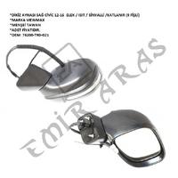 DİKİZ AYNASI SAĞ CİVİC 12-16 ELEK ISIT SİNYALLİ KATLANIR (9 FİŞLİ) (FB7)