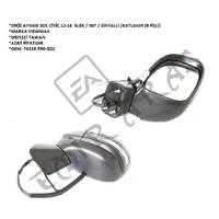 DİKİZ AYNASI SOL CİVİC 12-16 ELEK ISIT SİNYALLİ KATLANIR (9 FİŞLİ) (FB7)