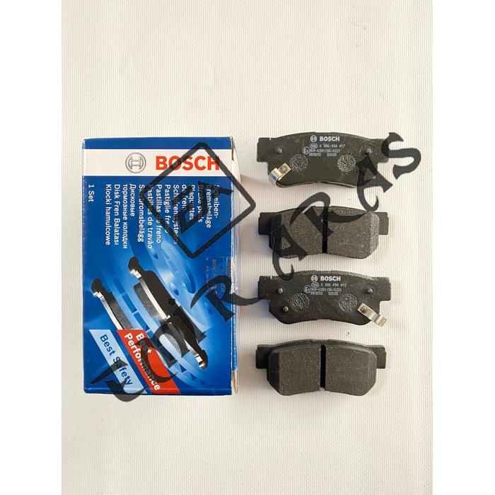 FREN BALATASI ARKA GETZ 02-08 SONATA 03-05 CERATO 11- TUCSON 01-05 SPORTAGE 01-