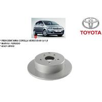 FREN DİSKİ ARKA COROLLA VERSO 03-08 1,6 1,8