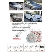 FREN DİSKİ ÖN CİVİC 96-00 1,6 01-05 1,6 JAZZ 09- CİTY 09-12 20- 262 mm (4)