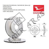 FREN DİSKİ ÖN SİRİON 06- MATERİA 06- 254mm (4)