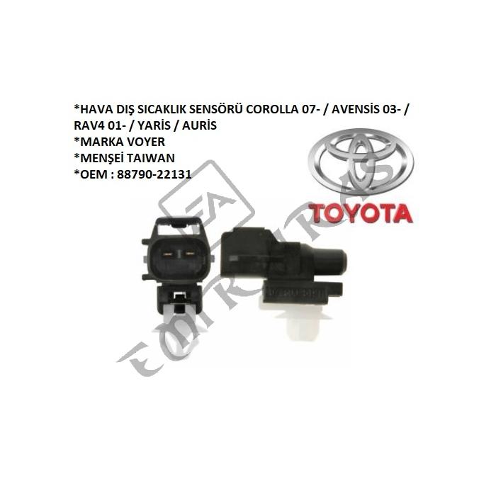 HAVA DIŞ SICAKLIK SENSÖRÜ COROLLA 07- AVENSİS 03- RAV4 01- YARİS AURİS