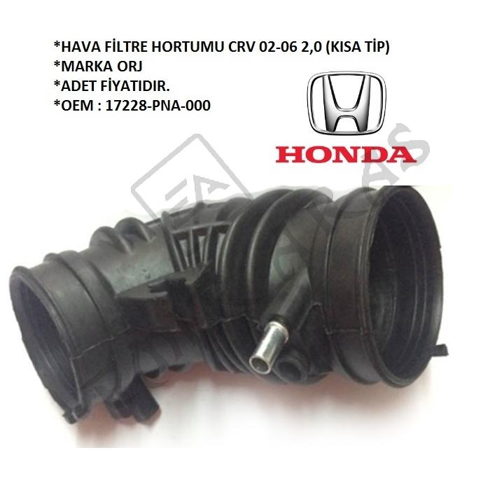 HAVA FİLTRE HORTUMU CRV 02-06 2,0 (KISA TİP)
