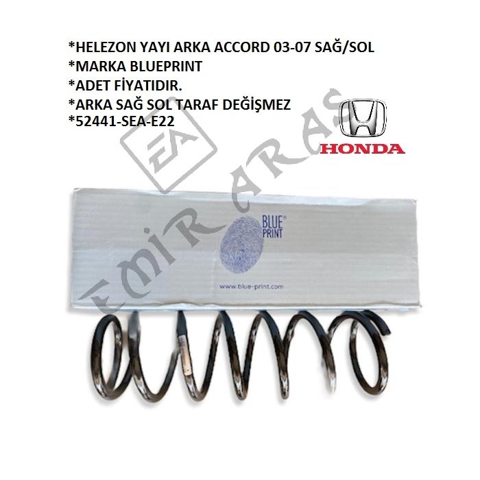 HELEZON YAYI ARKA ACCORD 03-07 SAĞSOL