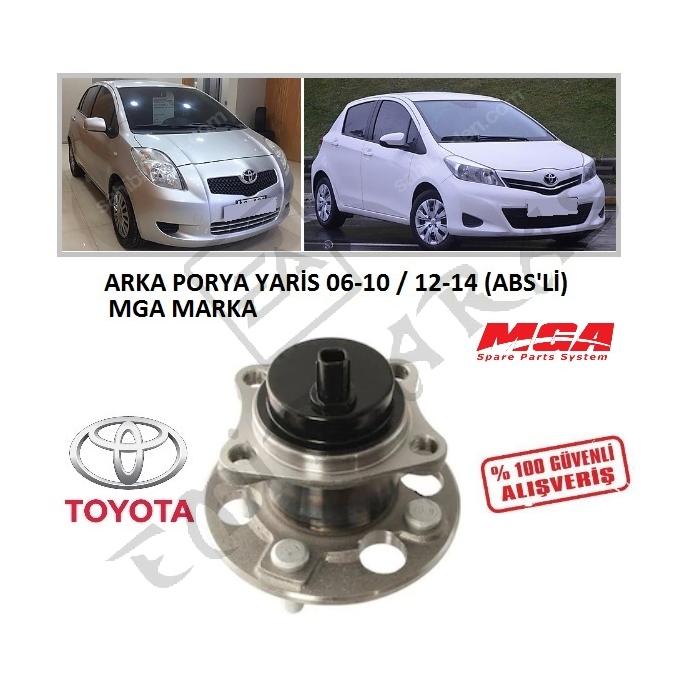 MGA-72146 ARKA PORYA YARİS 06-10 12-14 (ABS\'Lİ)