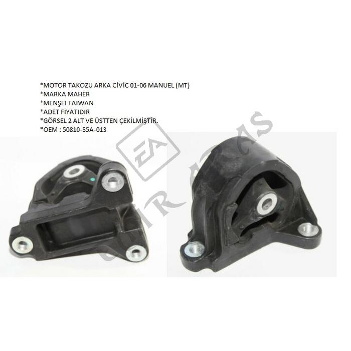 MOTOR TAKOZU ARKA CİVİC 01-06 MANUEL (MT)