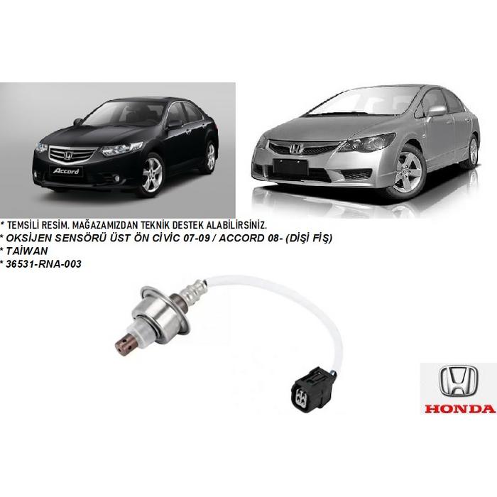 OKSİJEN SENSÖRÜ ÜST ÖN CİVİC 07-09 FD6 12-16 FB7 ACCORD 08- CRV 07- (YANLIŞ)