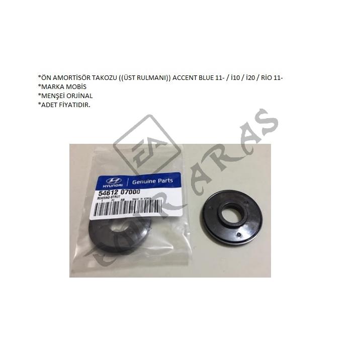 ÖN AMORTİSÖR TAKOZU ((ÜST RULMANI)) ACCENT BLUE 11- İ10 İ20 RİO 11- 626 323