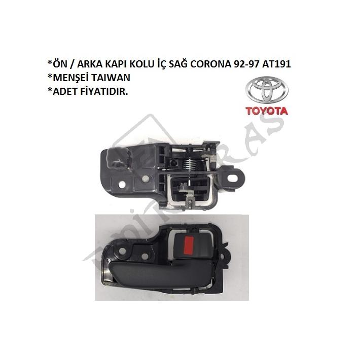 ÖN ARKA KAPI KOLU İÇ SAĞ CORONA 92-97 AT191 (69205-20110)