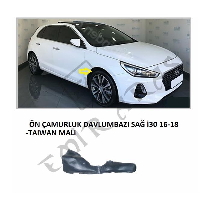 ÖN ÇAMURLUK DAVLUMBAZI SAĞ İ30 16-18