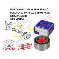 ÖN PORYA RULMANI AE92 88-91 COROLLA 92-97 AE101 99-01 AE111 (38X72X3633)