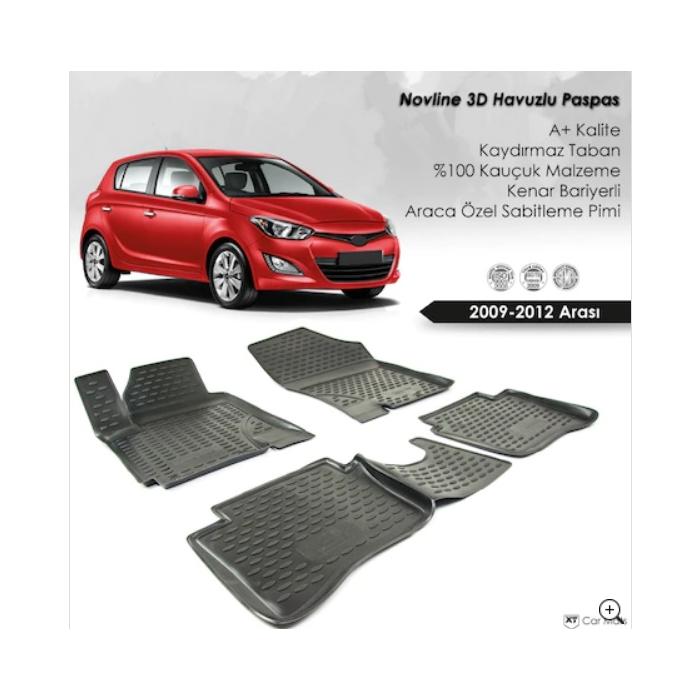 PASPAS İ20 12-15 3D (SİYAH)