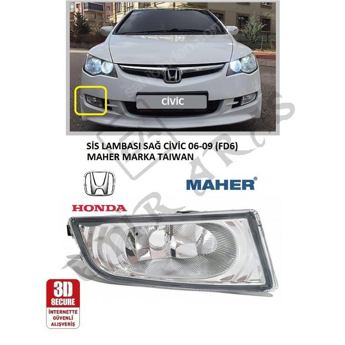 SİS LAMBASI SAĞ CİVİC 06-09 (FD6)