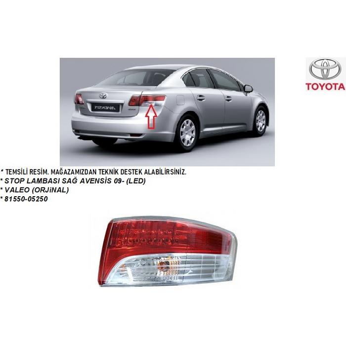 STOP LAMBASI DIŞ SAĞ AVENSİS 09-12 (LEDLİ)